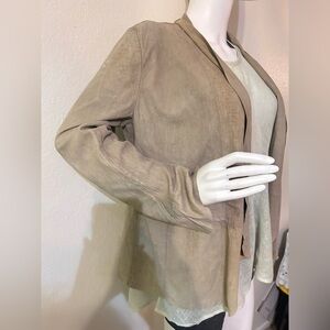 Sylvie Schimmel Jacket Lightweight 
Open Front Waterfall 
Outwear Cardig…